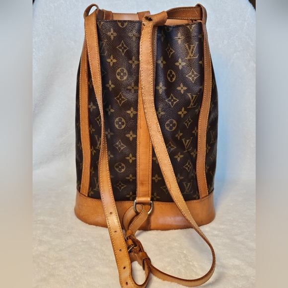 Louis Vuitton Randonnee GM Backpack Shoulder Bag *EUC* Hard to Find!! - Picture 4 of 16